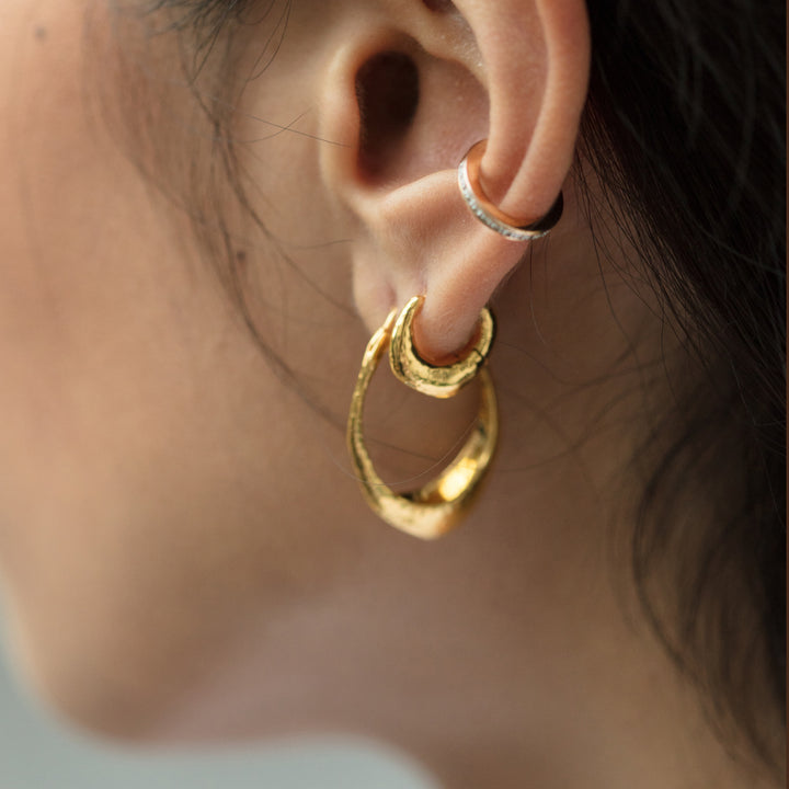 Deia Huggie Earrings