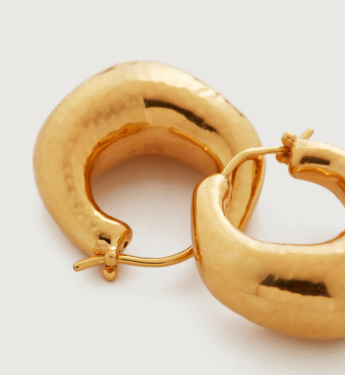 Deia Bold Medium Hoop Earrings