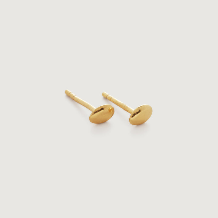 Nura Mini Nugget Stud Earrings