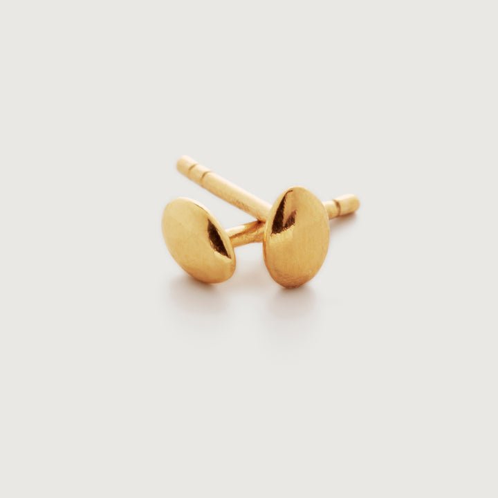 Nura Mini Nugget Stud Earrings