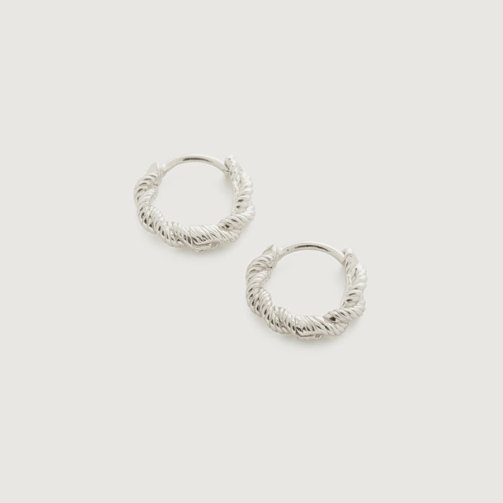 Corda Mini Huggie Earrings