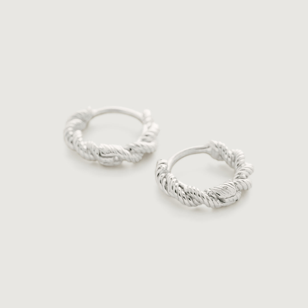 Corda Mini Huggie Earrings
