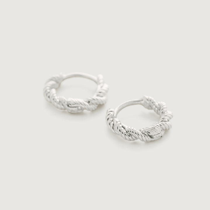 Corda Mini Huggie Earrings