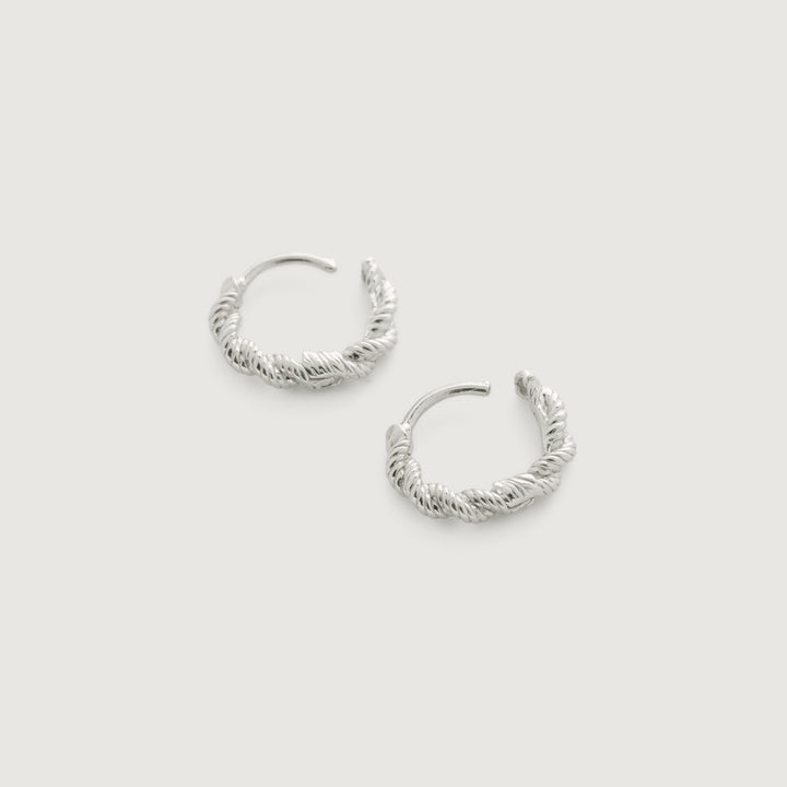 Corda Mini Huggie Earrings