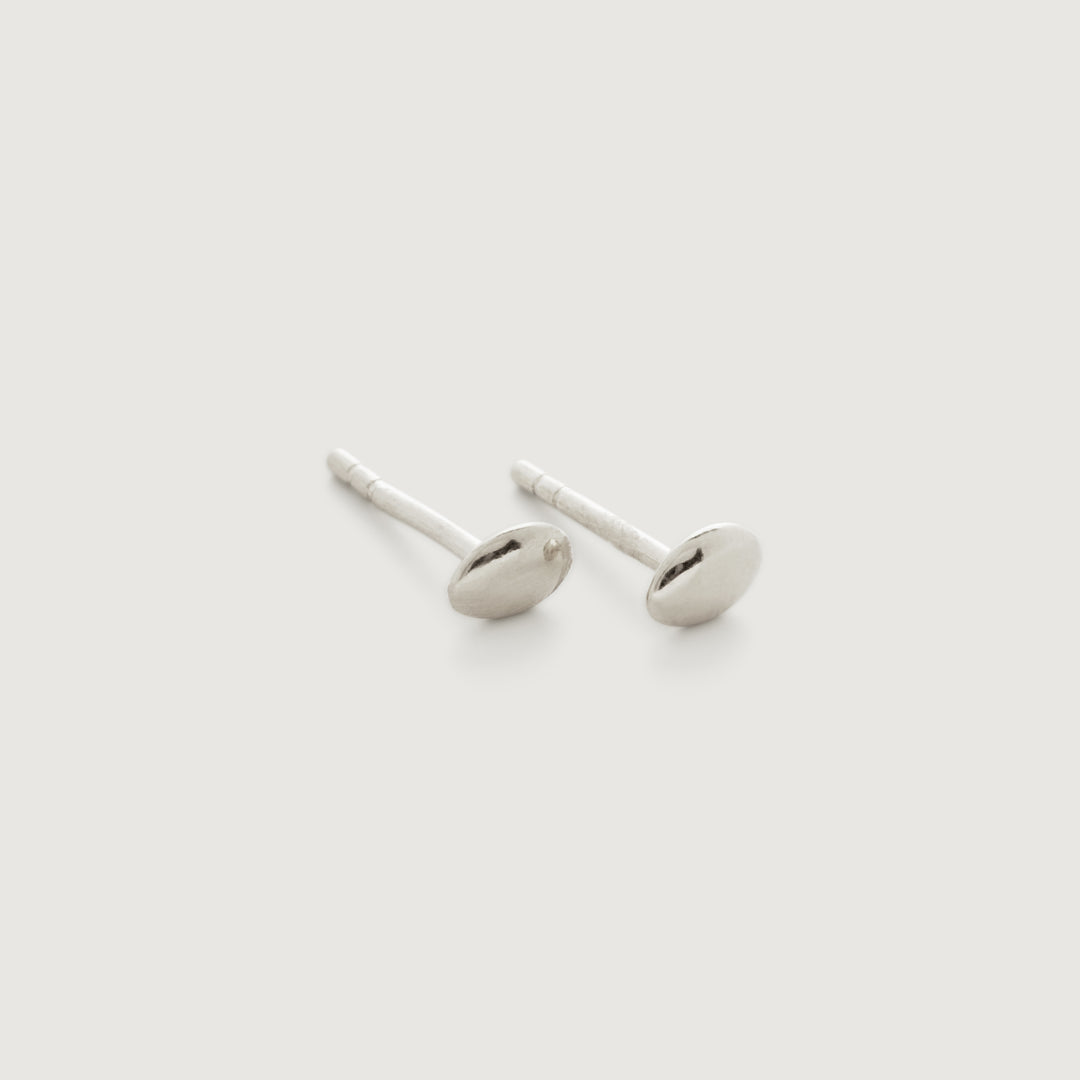 Nura Mini Nugget Stud Earrings