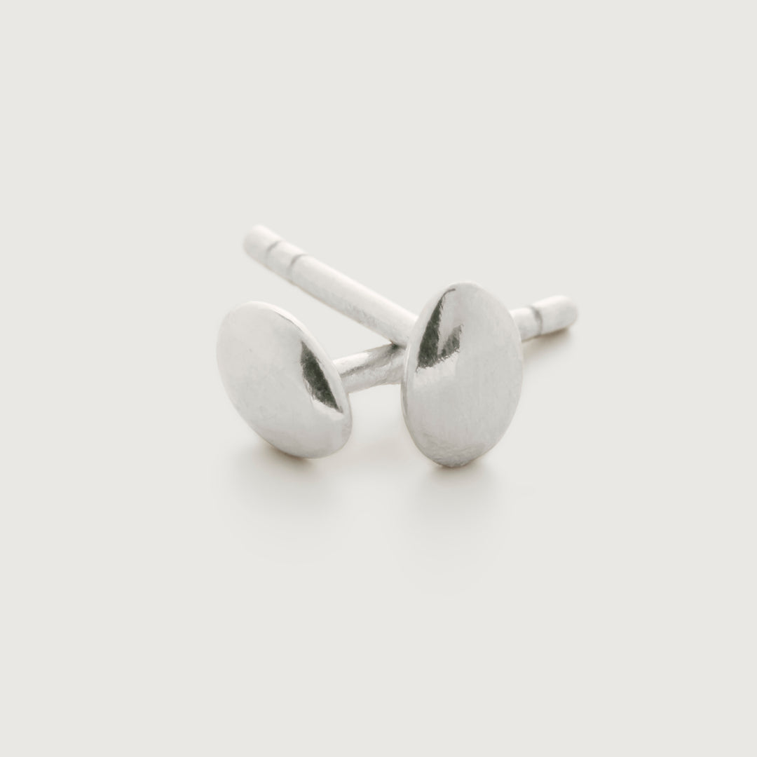 Nura Mini Nugget Stud Earrings