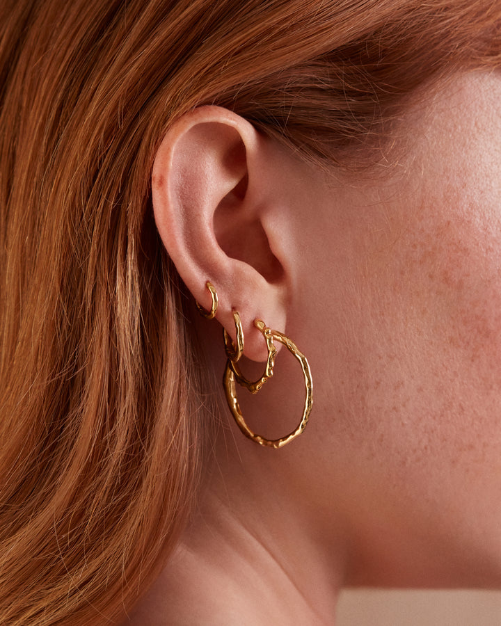 Siren Muse Mini Huggie Earrings