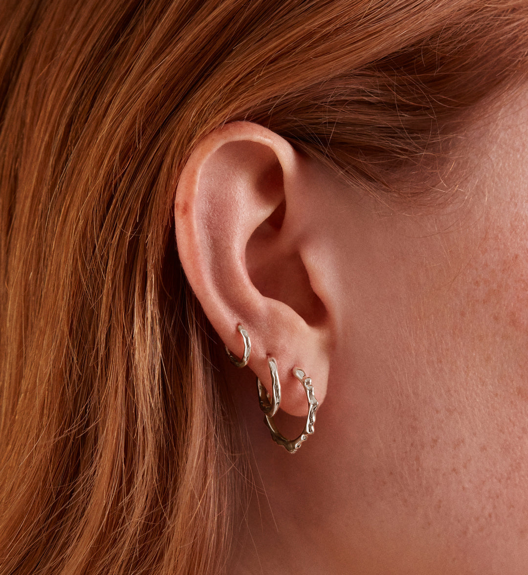 Siren Muse Mini Huggie Earrings