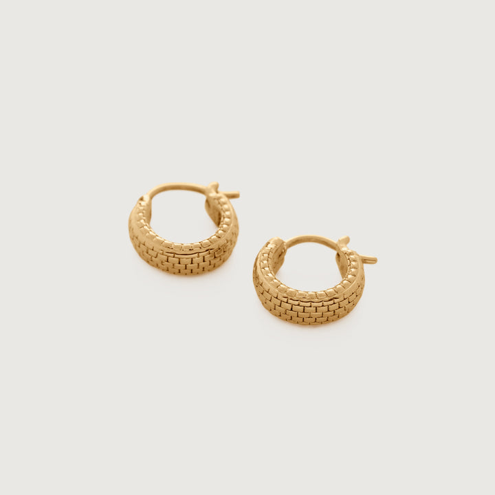 Heirloom Huggie Earrings