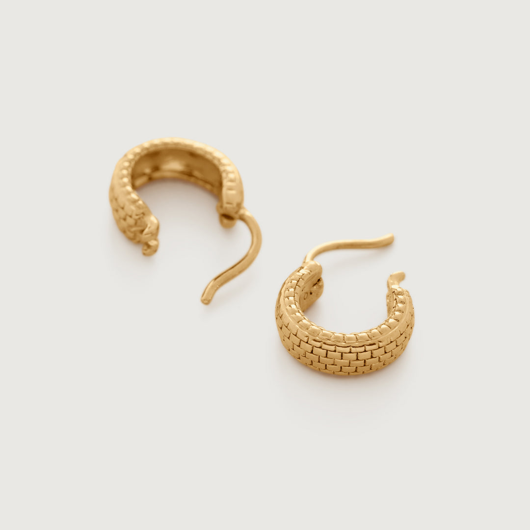 Heirloom Huggie Earrings