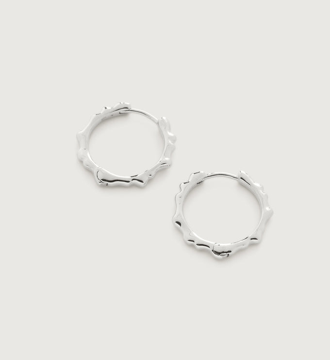 Siren Muse Ripple Small Hoop Earrings