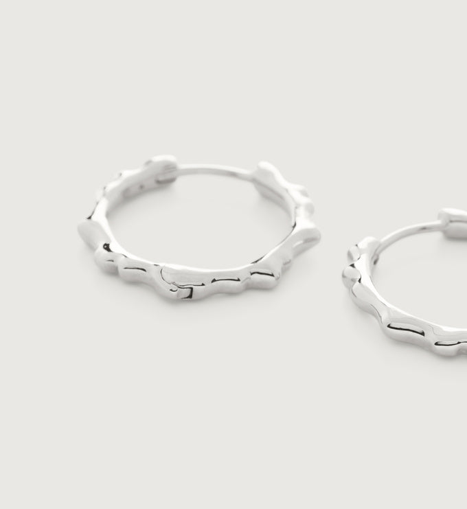 Siren Muse Ripple Small Hoop Earrings