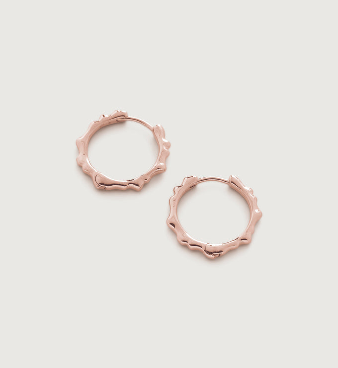 Siren Muse Ripple Small Hoop Earrings