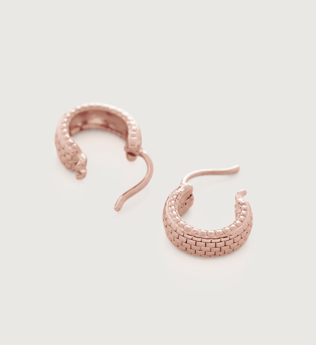 Heirloom Huggie Earrings