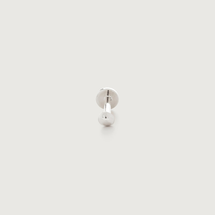 Nura Mini Nugget Flat Back Piercing Stud