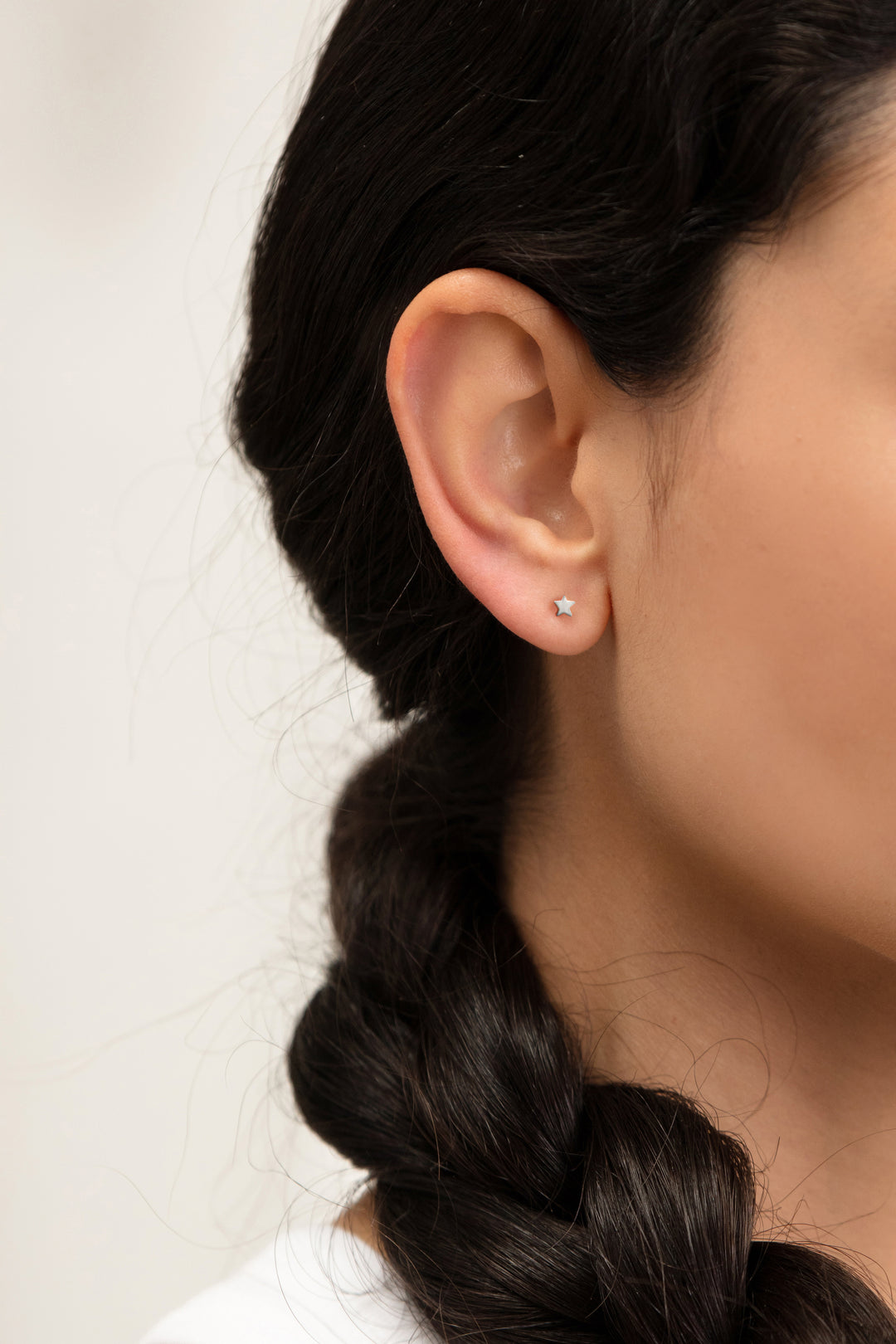 Star Flat Back Piercing Stud