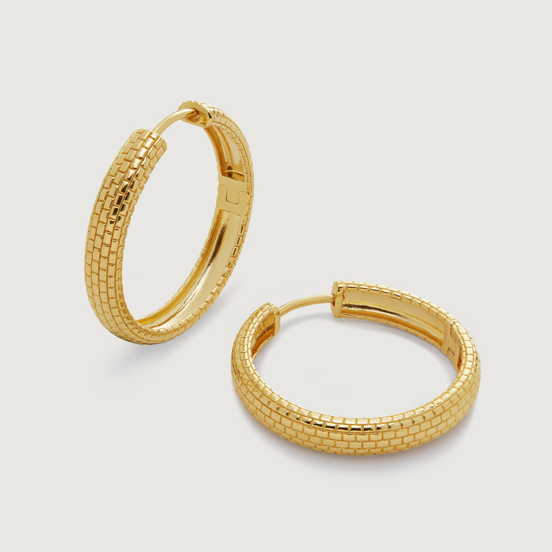 Heirloom Huggie Earrings
