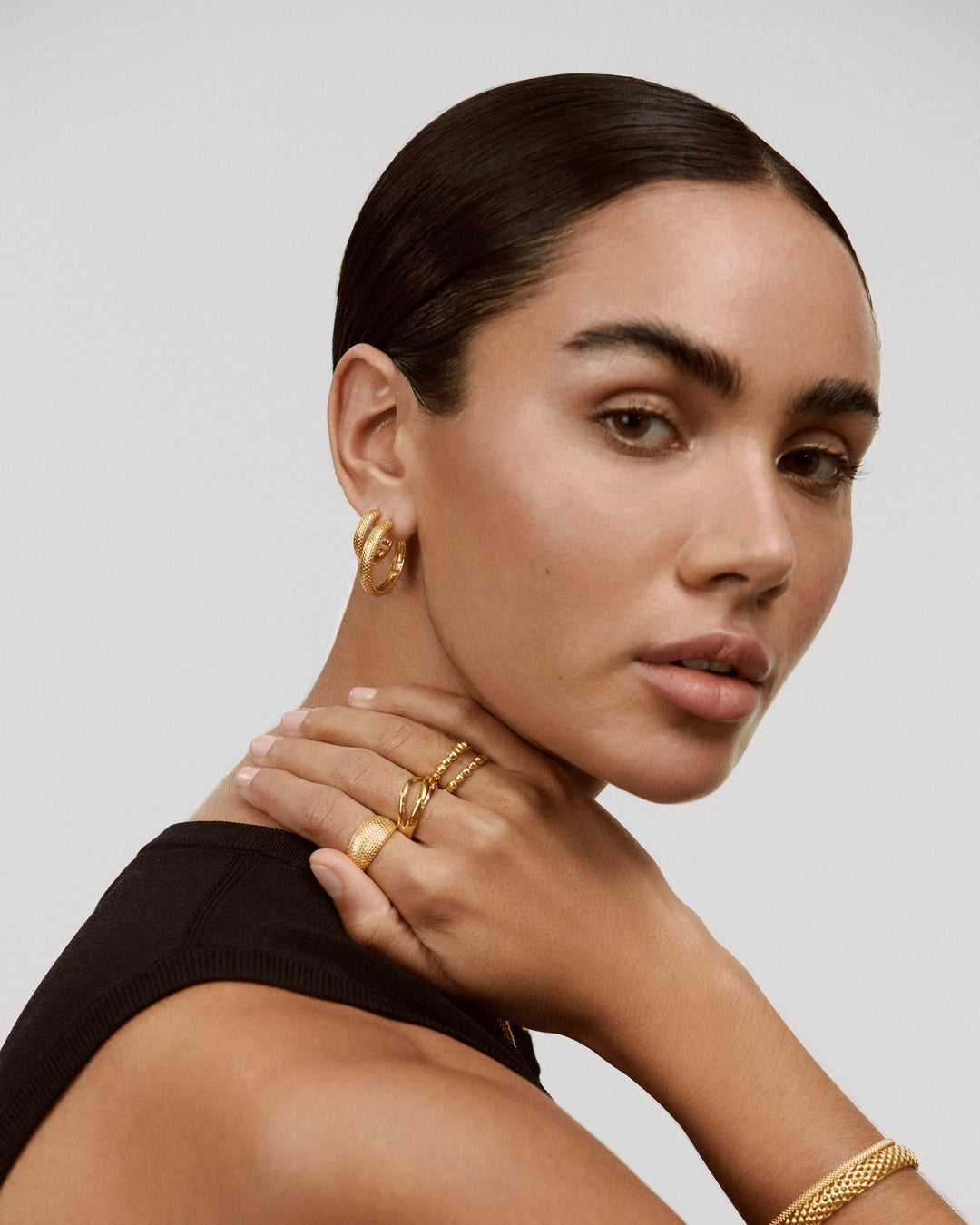 Heirloom Huggie Earrings