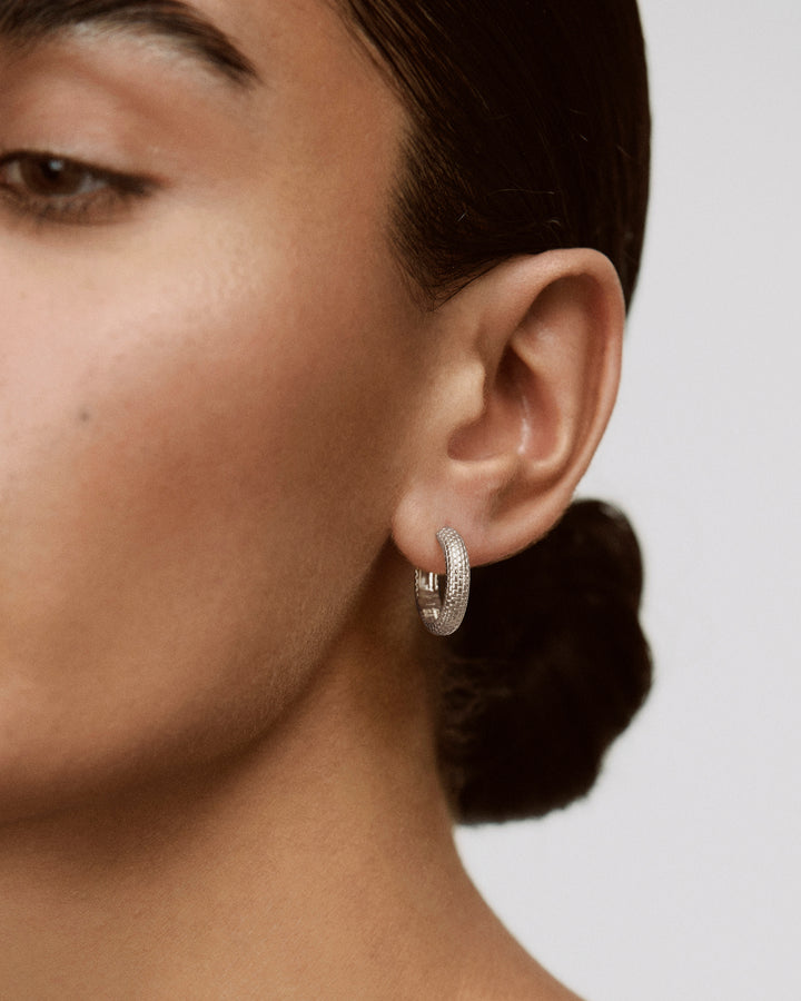 Heirloom Huggie Earrings
