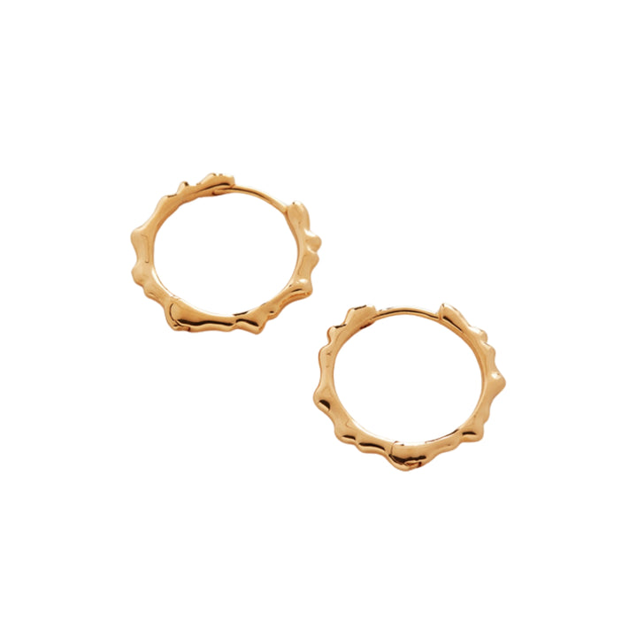 Siren Muse Ripple Small Hoop Earrings