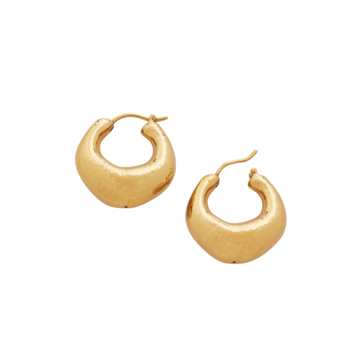 Deia Bold Medium Hoop Earrings