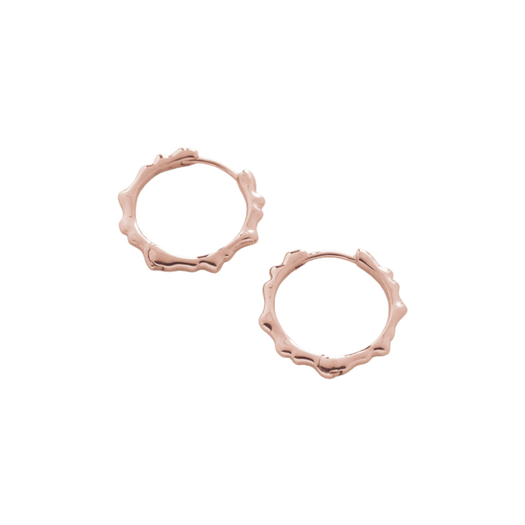Siren Muse Ripple Small Hoop Earrings