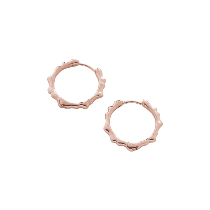 Siren Muse Ripple Small Hoop Earrings