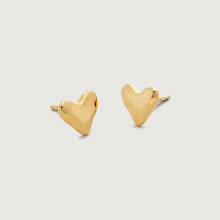 Heart Stud Earrings