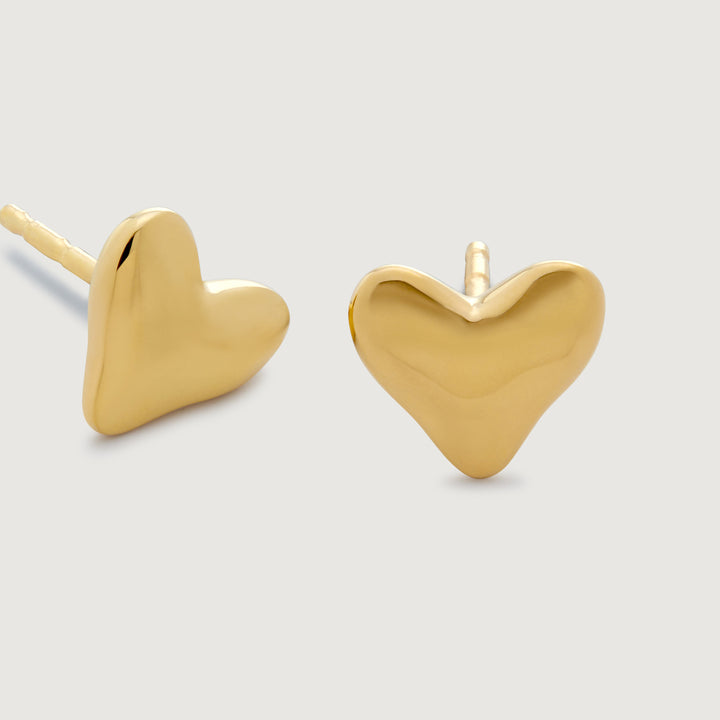 Heart Stud Earrings