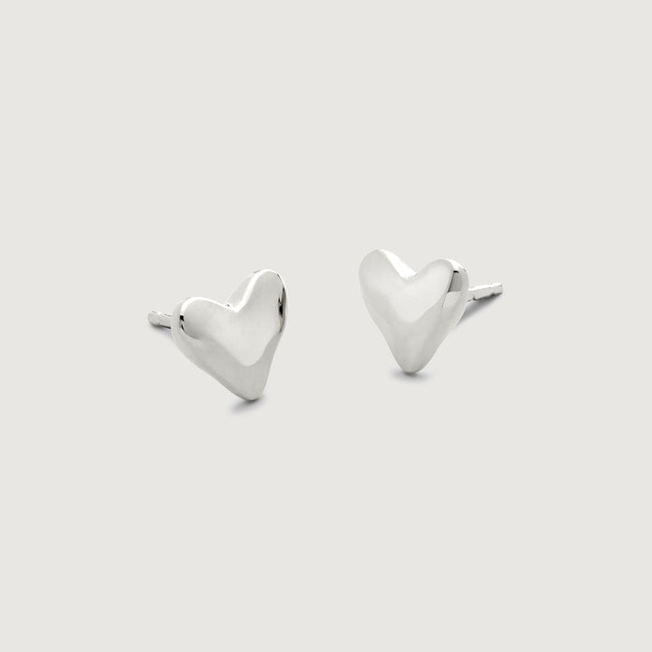 Heart Stud Earrings