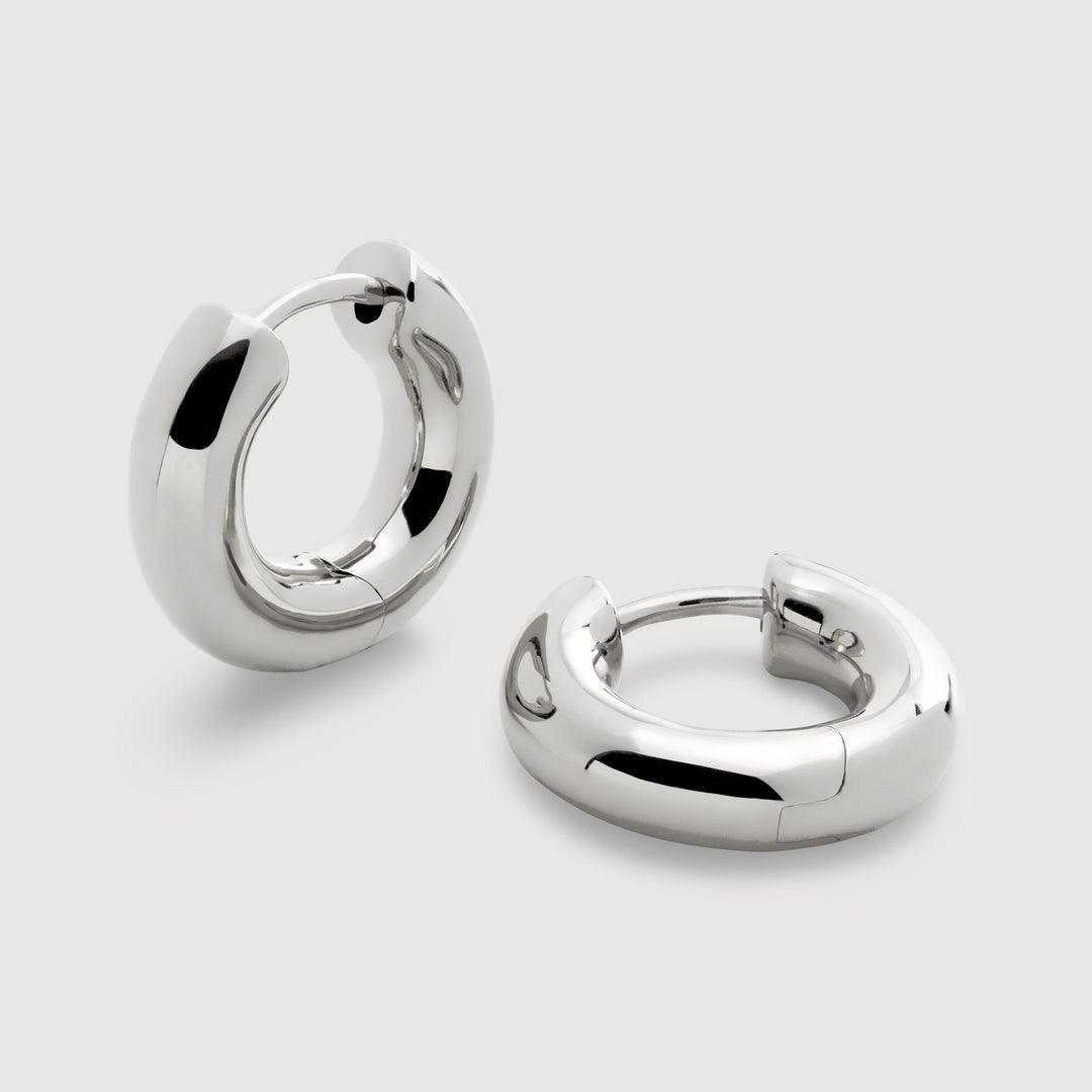 Click Small Hoop Earrings