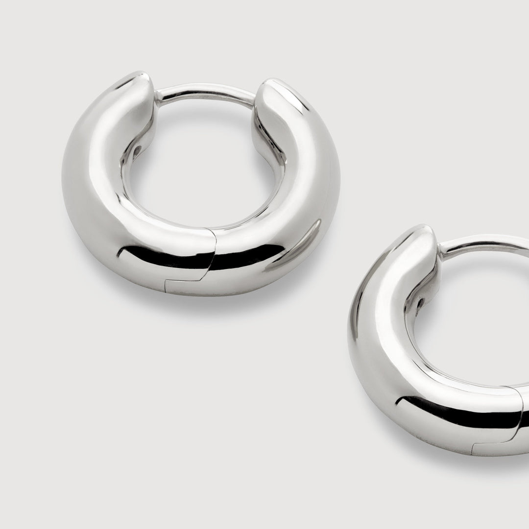 Click Small Hoop Earrings