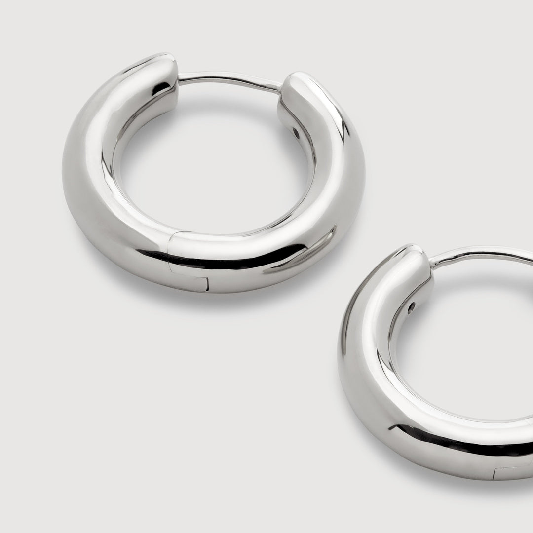 Click Small Hoop Earrings
