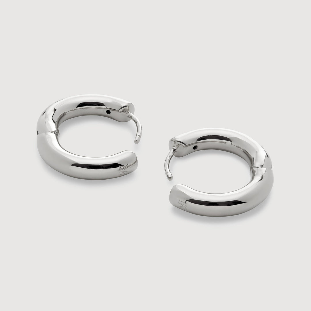 Click Small Hoop Earrings