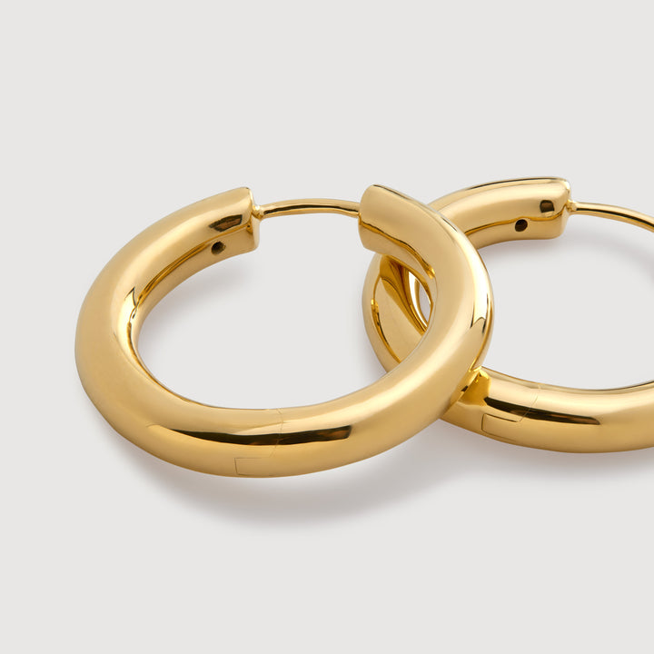 Click Small Hoop Earrings