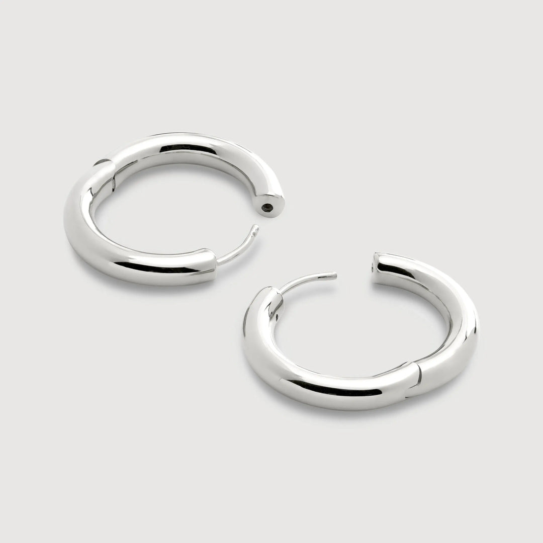 Click Small Hoop Earrings