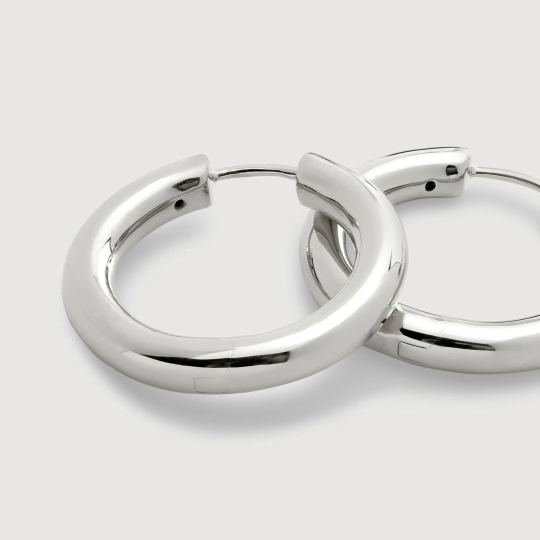 Click Small Hoop Earrings