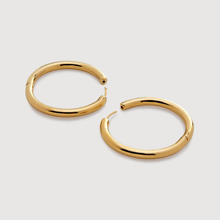 Click Medium Hoop Earrings