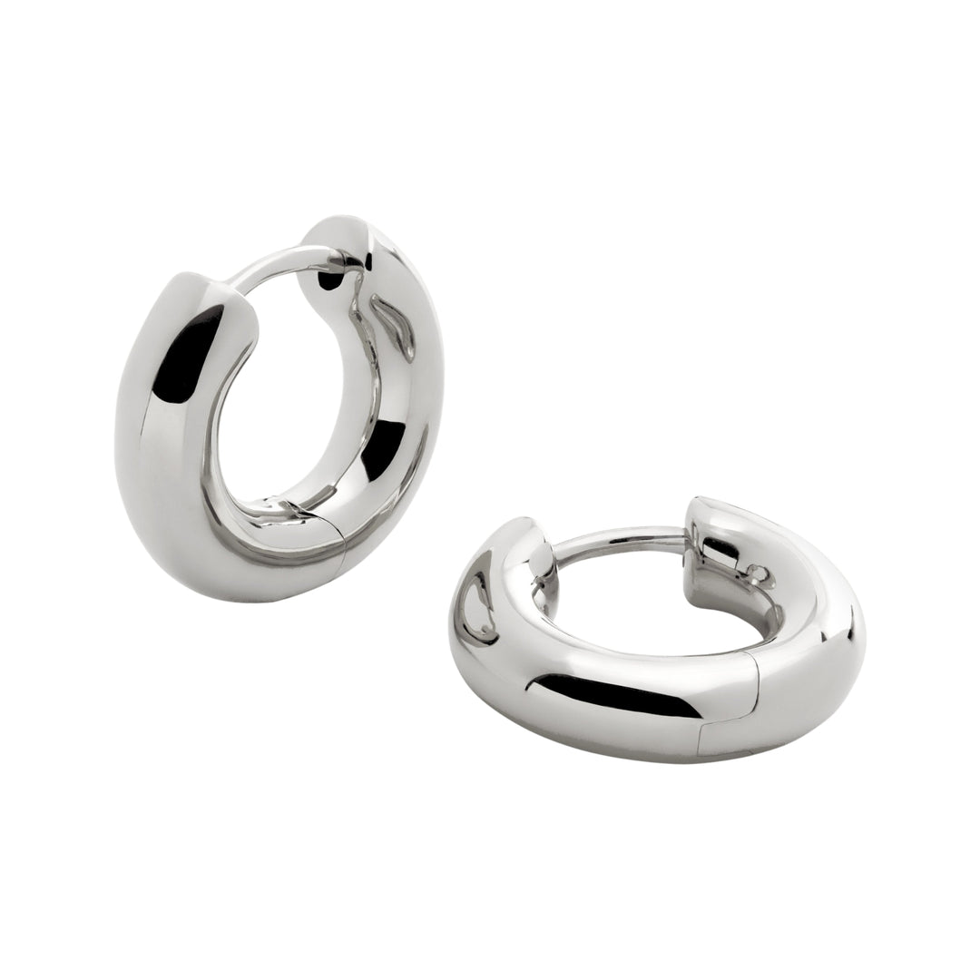 Click Small Hoop Earrings
