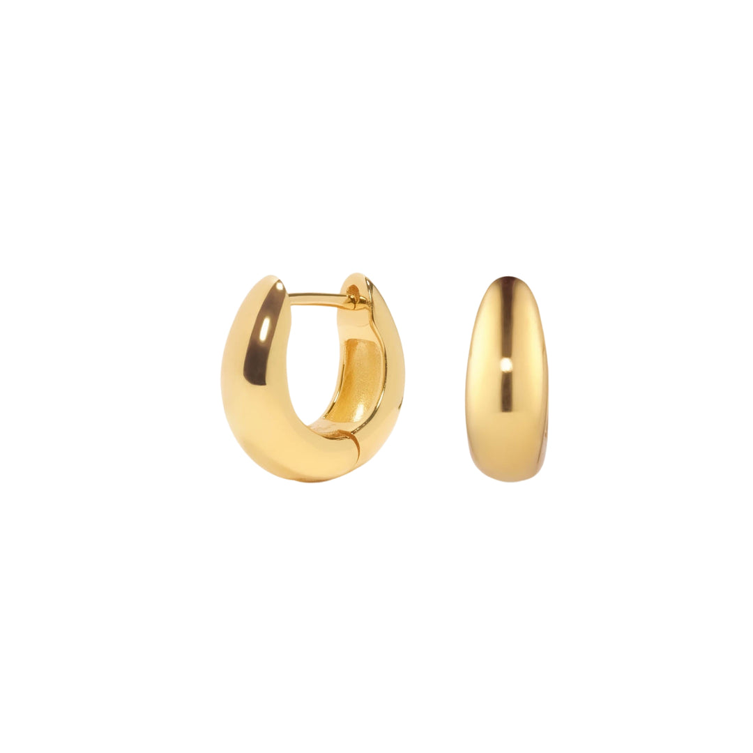 Dome Huggie Earrings - Caja