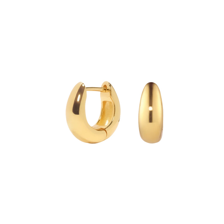 Dome Huggie Earrings - Caja