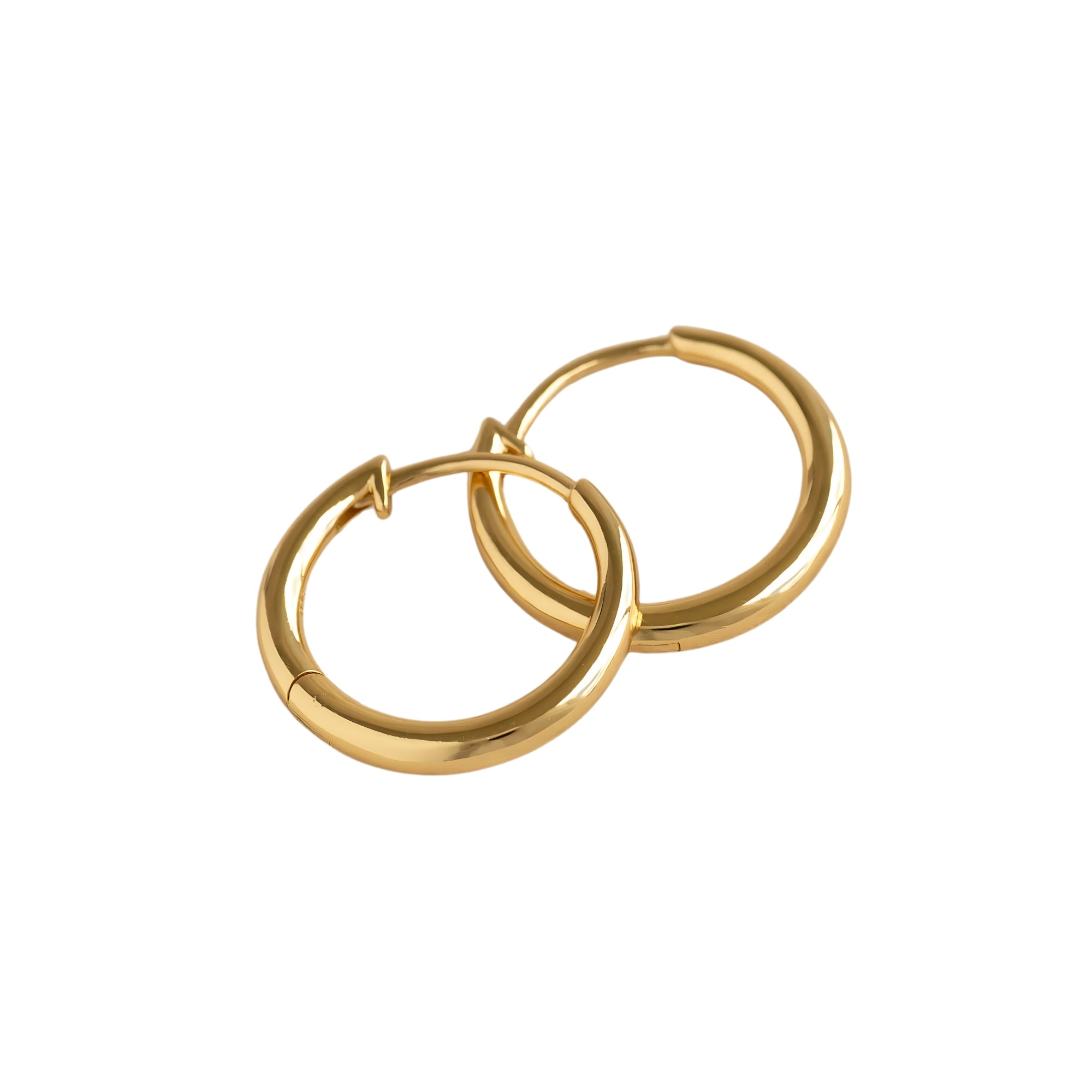 Tapered Hoop Earrings - Daphne