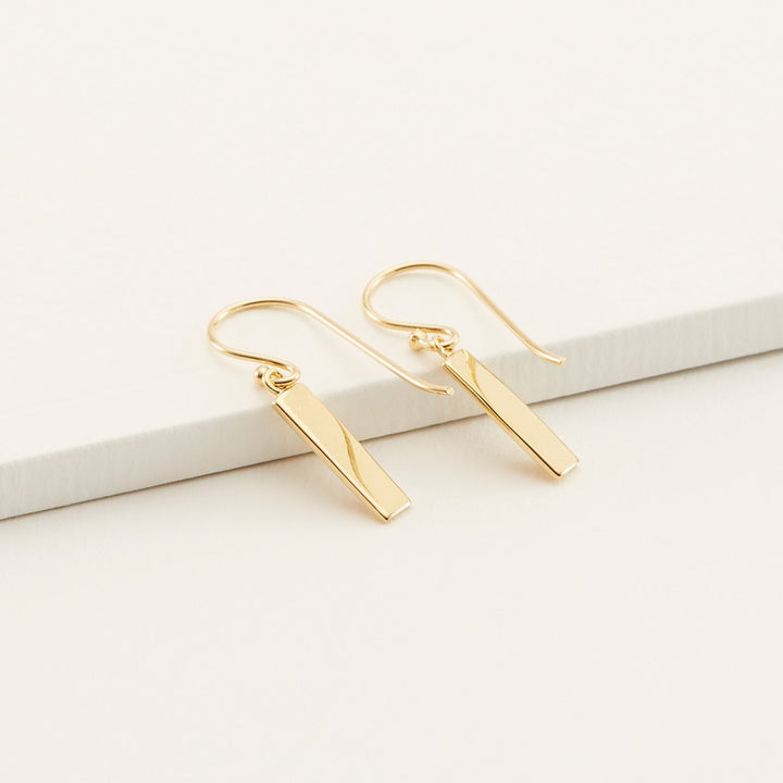 Gold Dangle Earrings - Dina