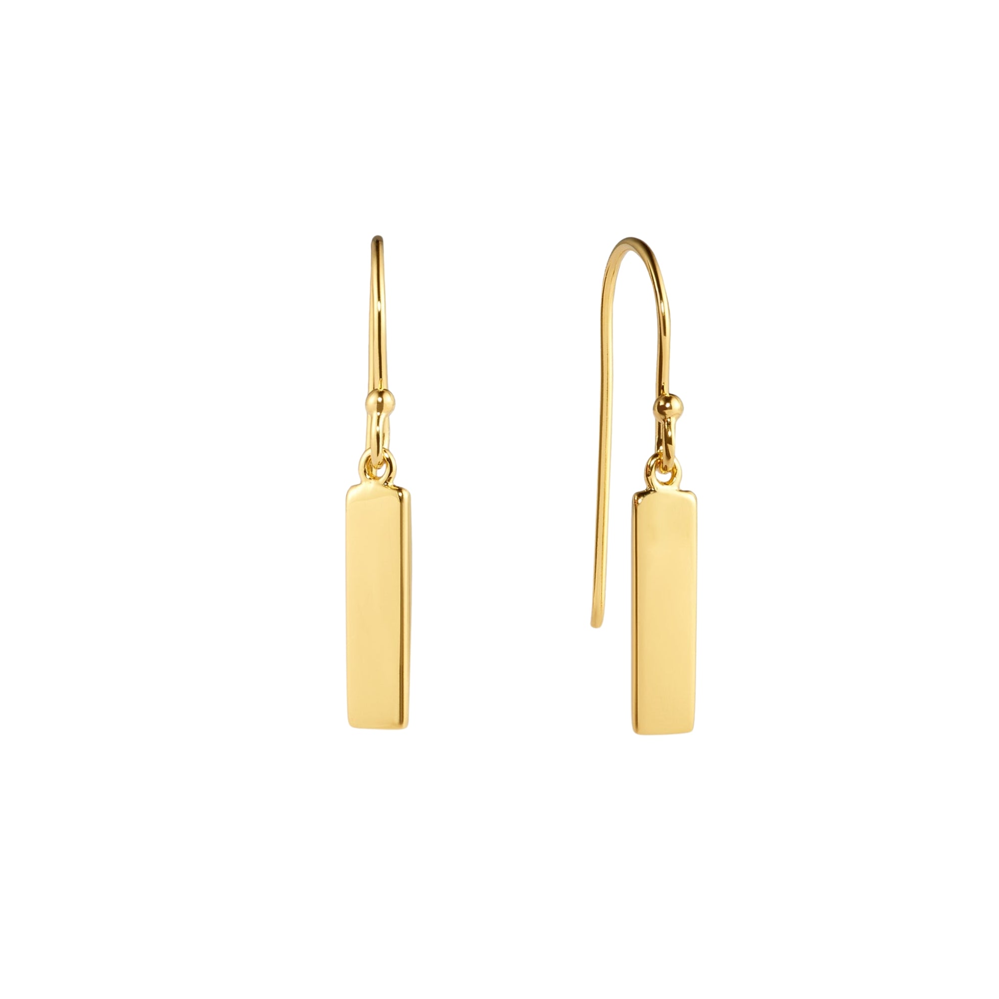 Gold Dangle Earrings - Dina