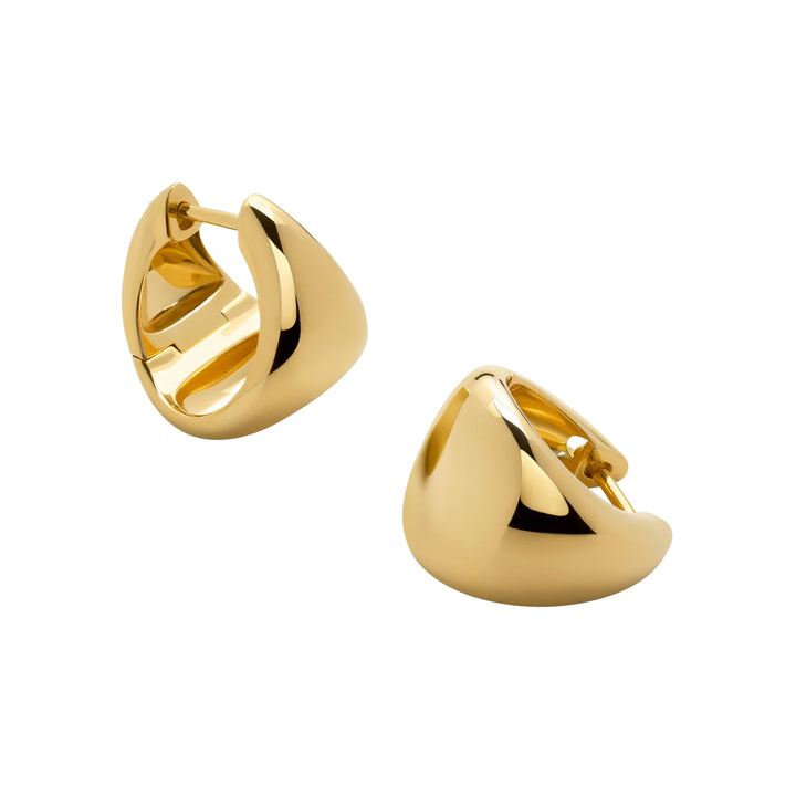 Tapered Small Hoop Earrings