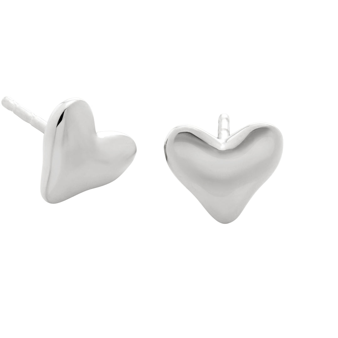 Heart Stud Earrings