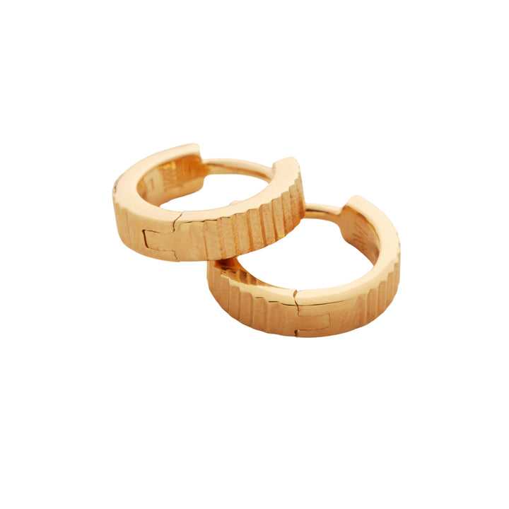 Disco Mini Huggie Earrings