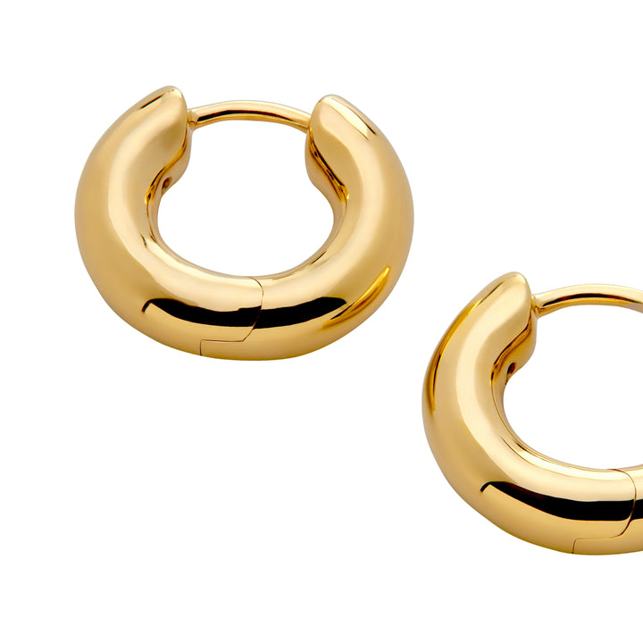 Click Medium Hoop Earrings