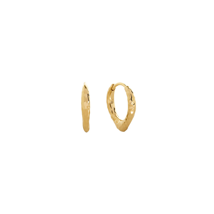 Siren Tapered Huggie Earrings