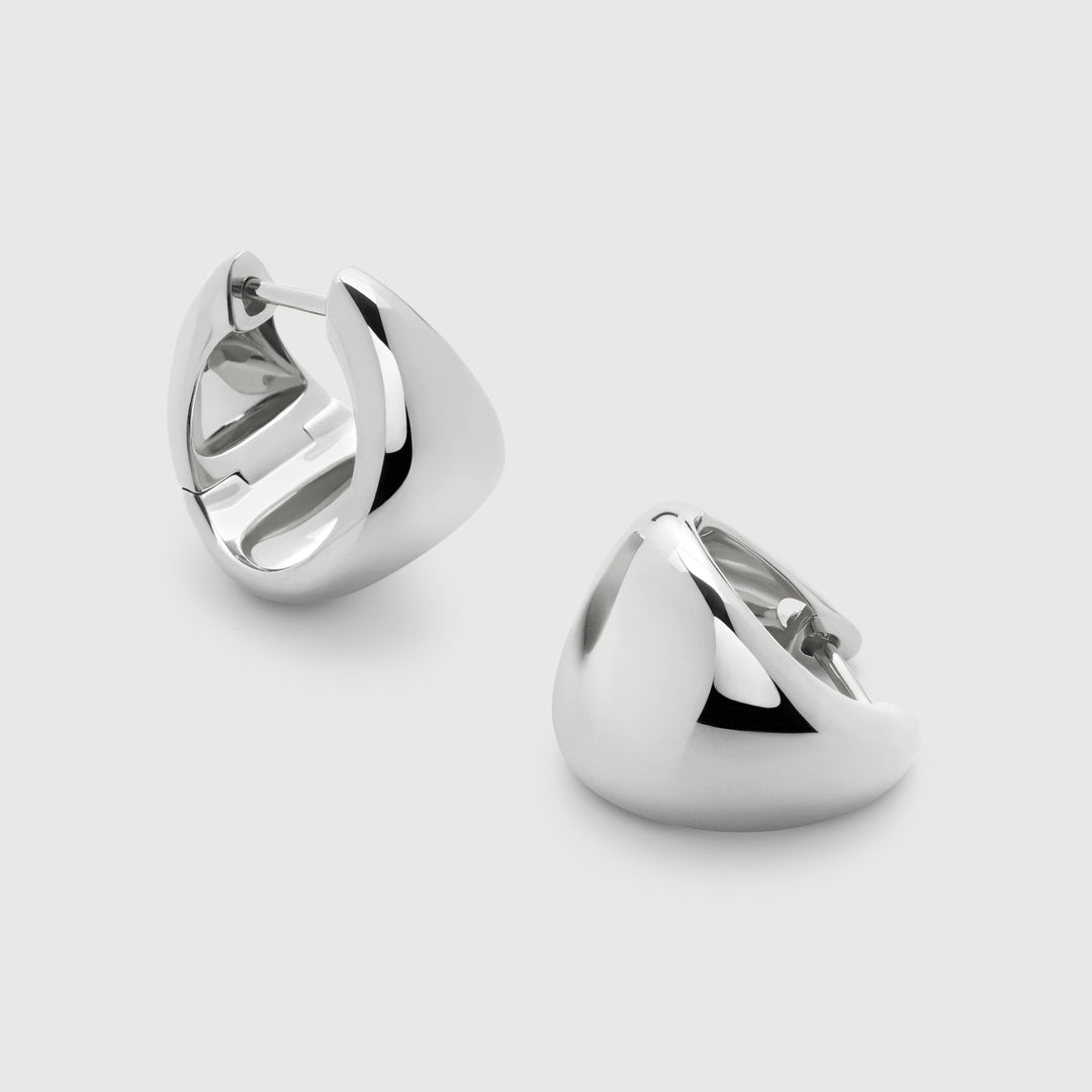 Tapered Small Hoop Earrings